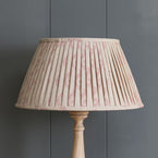 Rose Shalini 14" Pleated Linen Lampshade