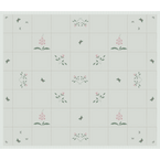 Rose & Foxglove Sea Blue Cotton Quilt