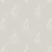 Dove Grey Large Shalini Wallpaper