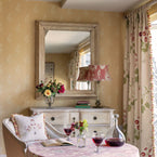 Saffron Ivory Large Shalini Wallpaper