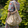Slouch Bag with Tassels - Saffron Natasha