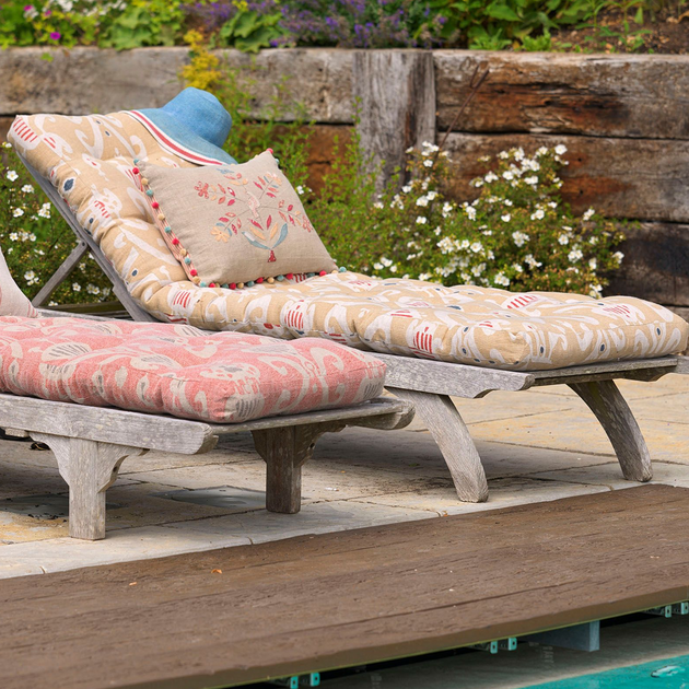 Lounger Cushion - Saffron Natasha