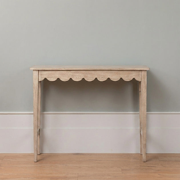 Scalloped Table