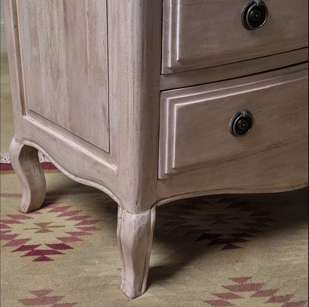 Seconds - Bow Front Chest of Drawers