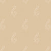 Saffron /Ivory Large Shalini Wallpaper