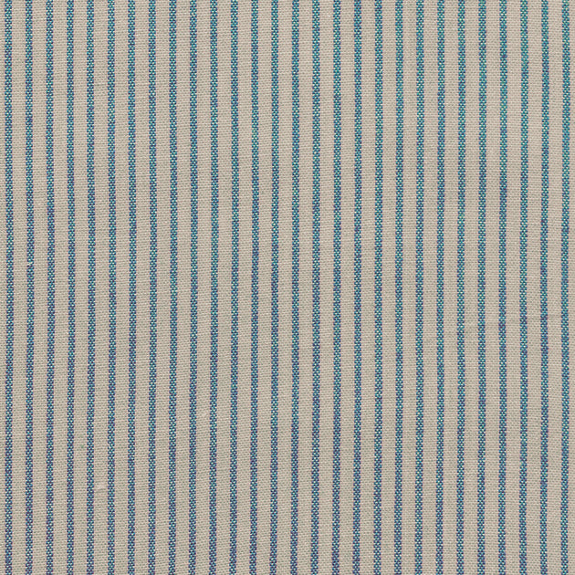 Small Non Returnable Sample of Summer Blue Dimity Stripe