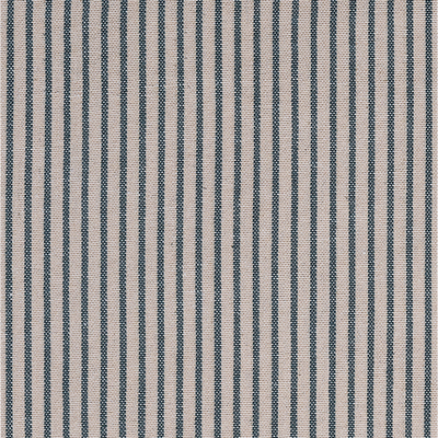 Swatch of Summer Blue Dimity Stripe Cotton