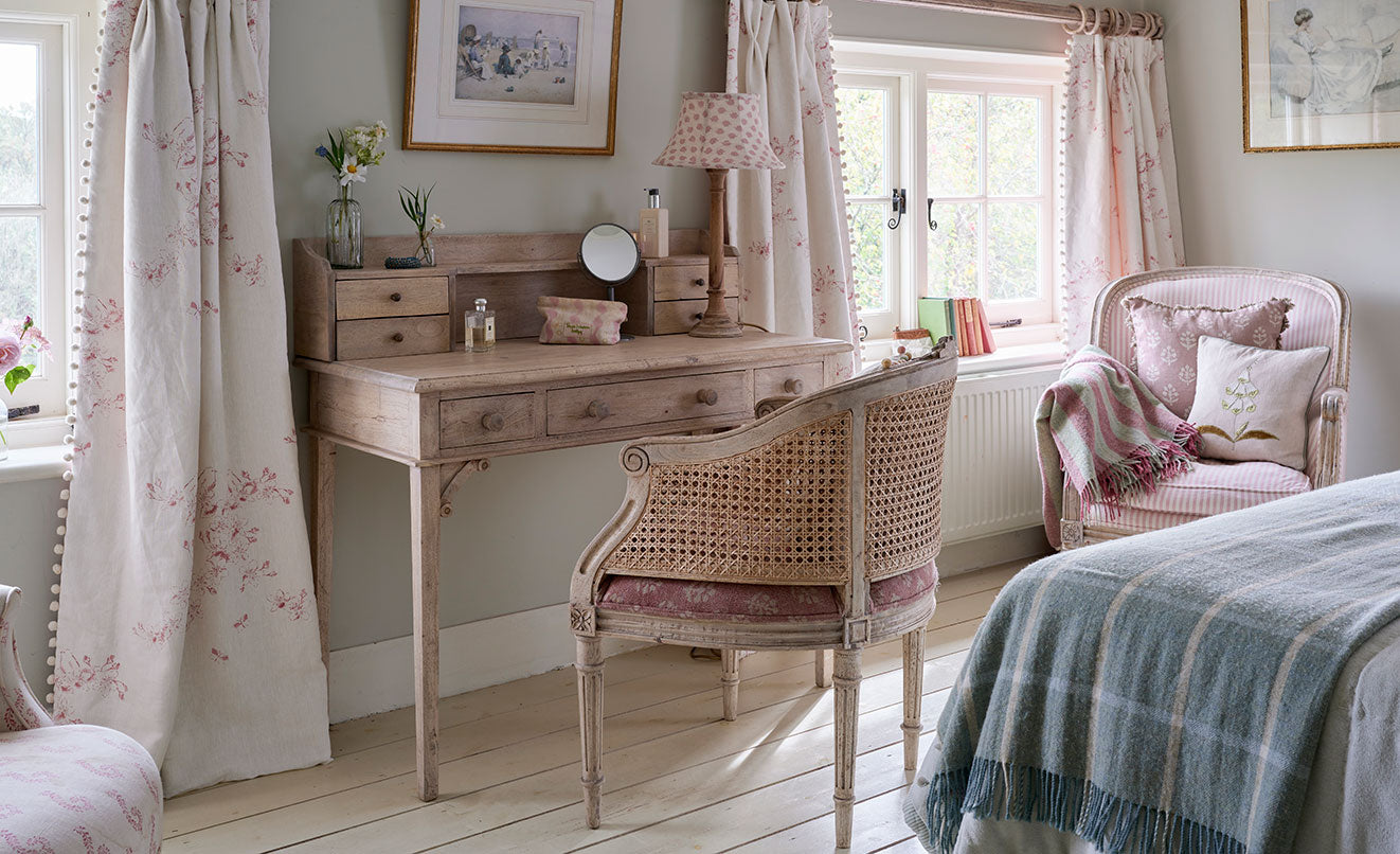 Upholstery Samples - Caned Arun Chair
