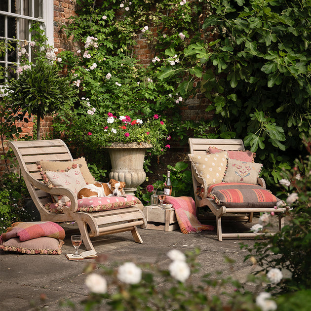 Teak Garden Lounger