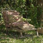Teak Garden Lounger