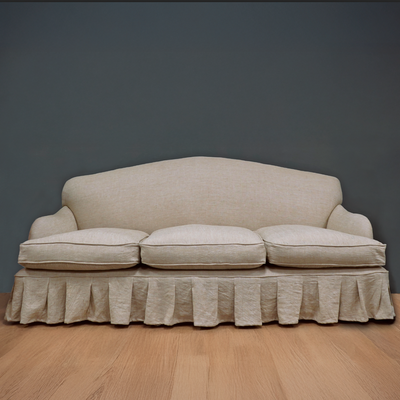 Sample Lydia Sofa with Box Pleats