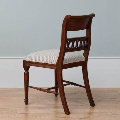 Upholstered Classic Dining Chair - Golden Brown