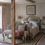 Upholstered Gustavian Full Bed