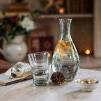 Hand-blown Clear Glass Tumbler