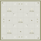 Foxglove Rustic Linen Quilt