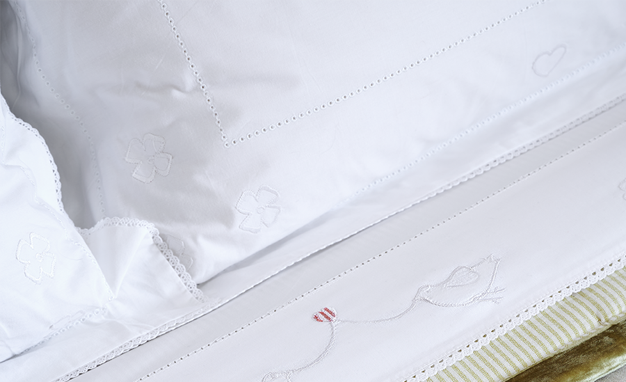 White Bed Linen
