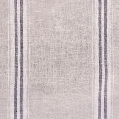 Roman Blind in Charcoal Large Gustavian Stripe 67cm (W) x 250cm (L)