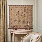Golden Peacocks Wallhanging