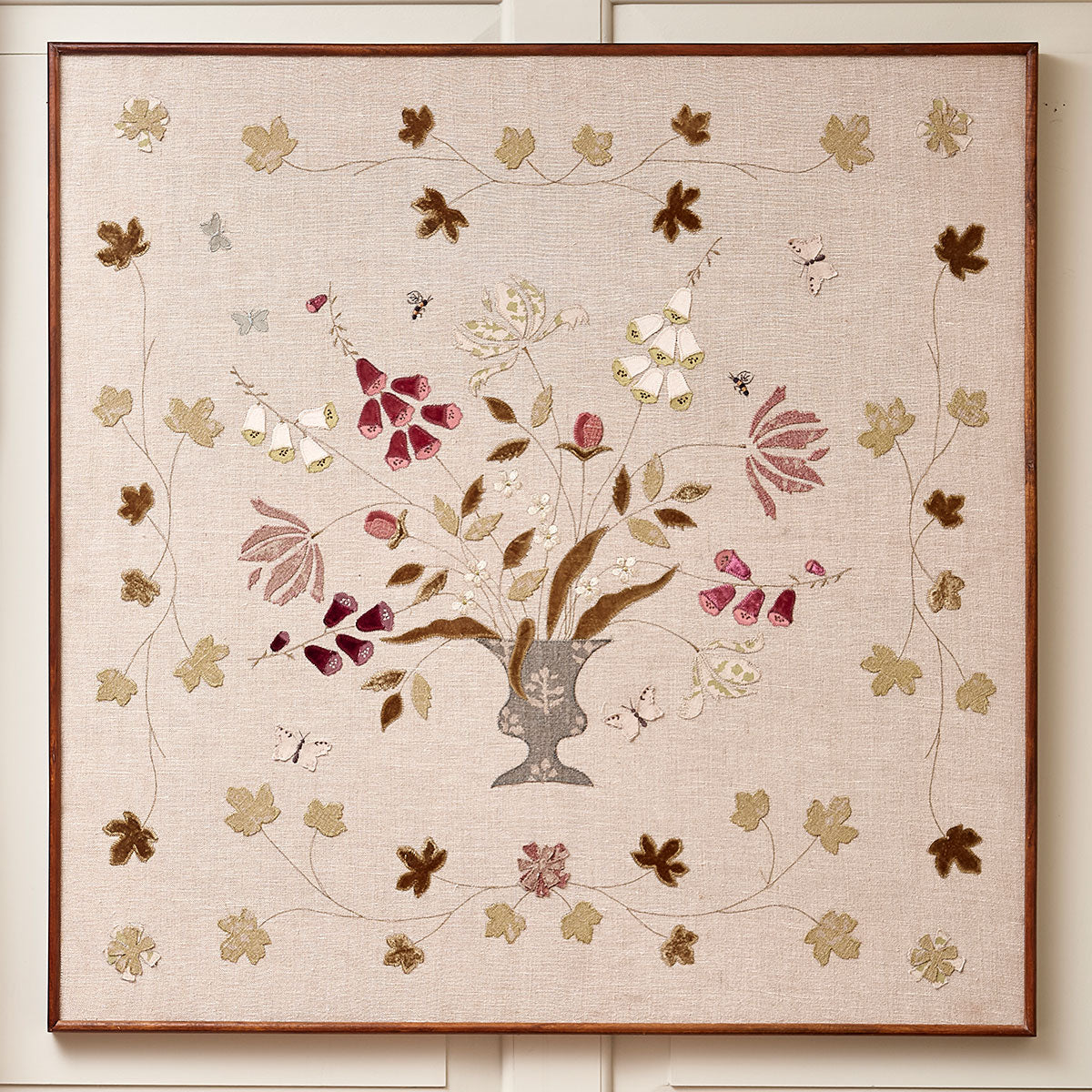 Foxglove &amp; Tulips Wall Hanging