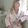 Pink Stripe Bath Robe