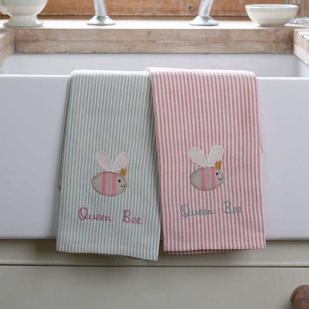 Queen Bee Tea Towel (pack of 2)