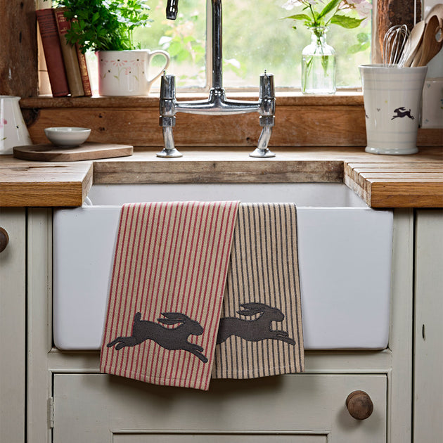 Hare Tea Towel (pack of 2)