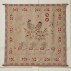 Golden Peacocks Wallhanging