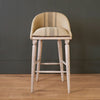 Gustavian Stripe Kilim Upholstered Bar Stool