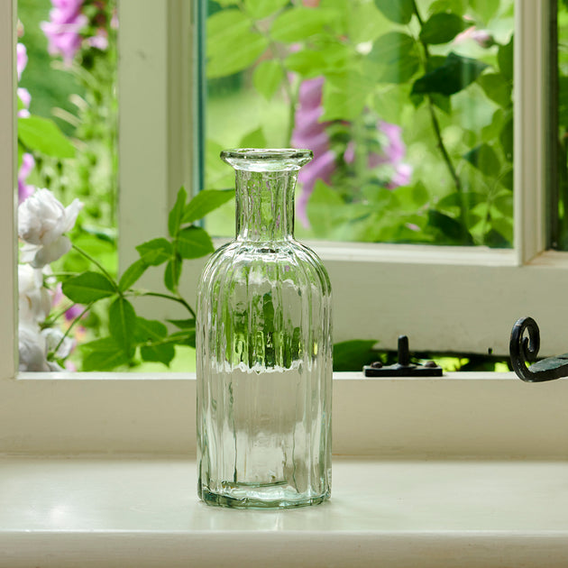 Reeded Flower Bottle