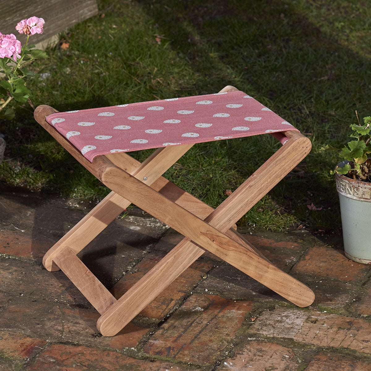 Garden Footstool Cover