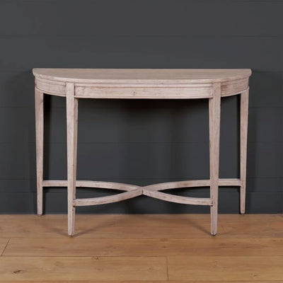 Curved Console Table