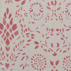 Large Returnable Sample of Indian Red Maja Linen