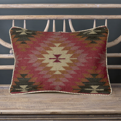 Rose Ragini Kilim Cushion