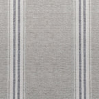 Grey Charcoal Gustavian Stripe Cotton – Double Width – 285L