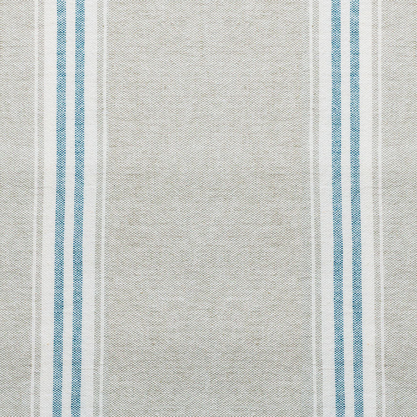 Grey Blue Gustavian Stripe Cotton – Double Width – 286L