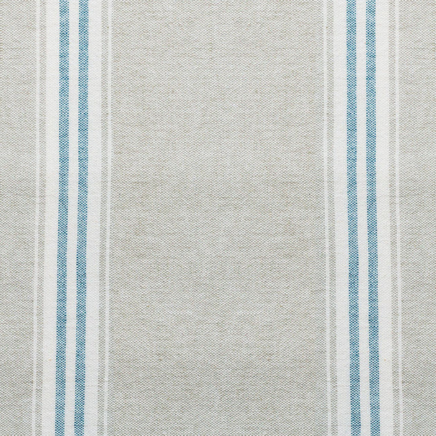 Grey Blue Gustavian Stripe Cotton – Double Width – 286L