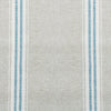 286L Grey Blue Gustavian Stripe Cotton – Double Width - Roll end 1.2m