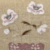 Anemones in Pot Rustic Linen Cushion