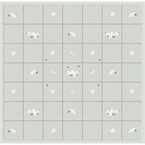 Duck Egg Apple Blossom Cotton Quilt - King Size