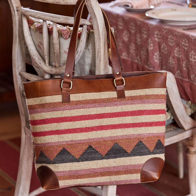 Large Biarritz Kilim Bag