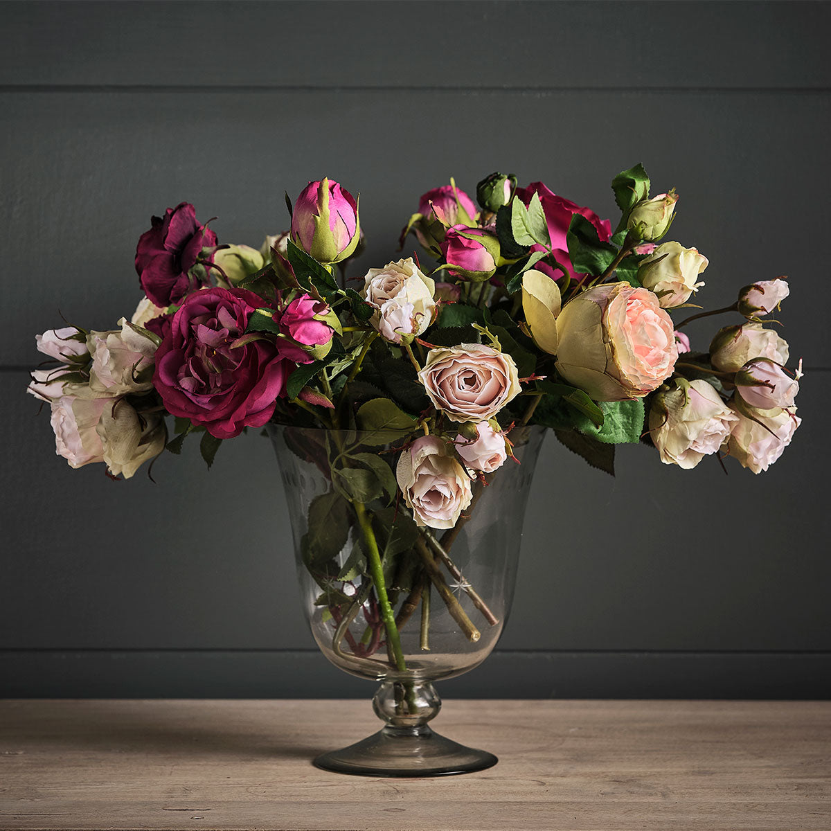 Large Pink Rose Bunch  FB01
