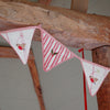 Robin & Pudding Christmas Bunting