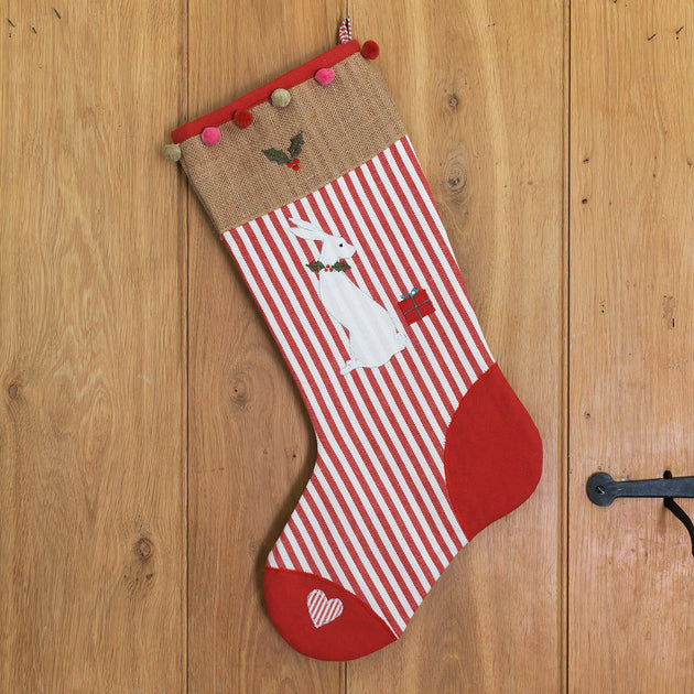 Christmas Hares Stocking