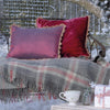 Damson Velvet Cushion