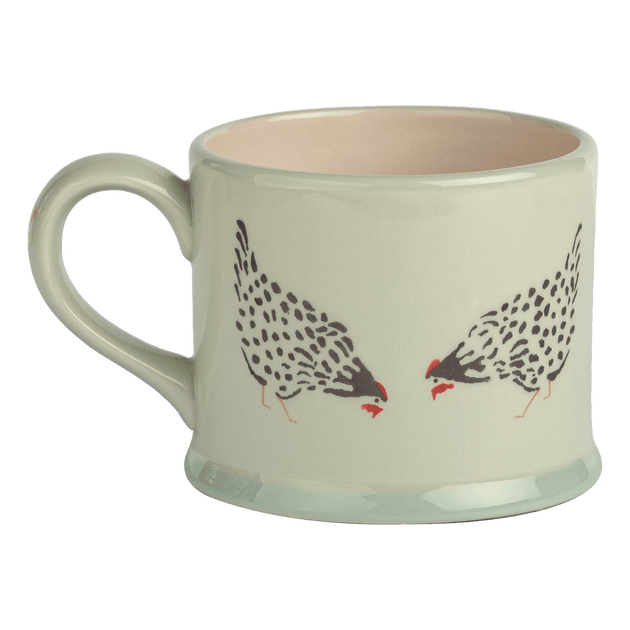 Black Hen Straight Mug