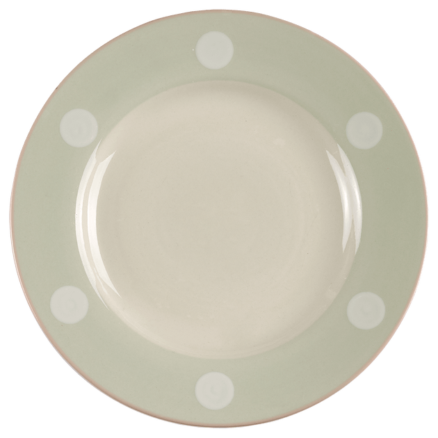 Blue White Spot Side Plate