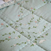 Duck Egg Butterfly Tree Cotton Quilt – King Size