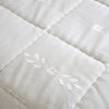 Grey Gustavian Cotton Quilt - King Size