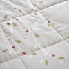 Grey Olive Tree Cotton Quilt - Super King