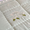 Duck Egg Hydrangea Cotton Quilt - King Size